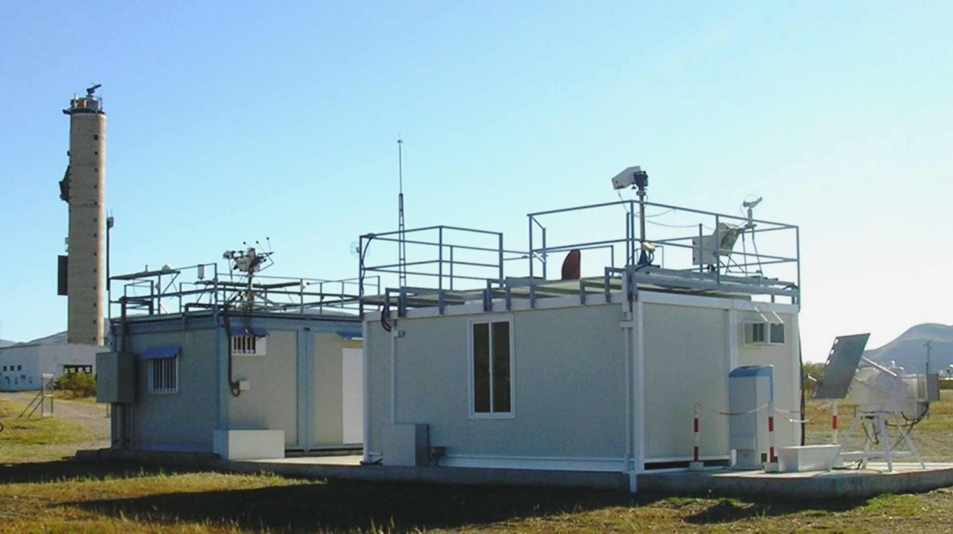 Meteorologische Messstation METAS auf der Plataforma Solar de Almería (Eigentümer und Betreiber: CIEMAT)