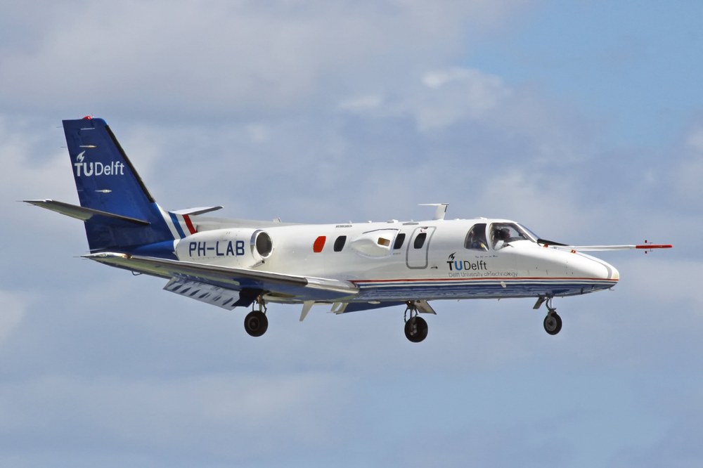 Cessna Citation der TU Delft