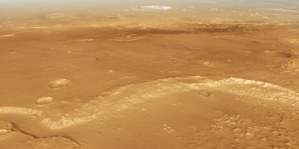 Video: Flight around Ares Vallis - Rundflug über die Region Ares Vallis auf dem Mars (engl.)