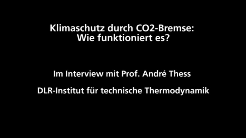 Nachgefragt: Klimaschutz durch CO2-Bremse?