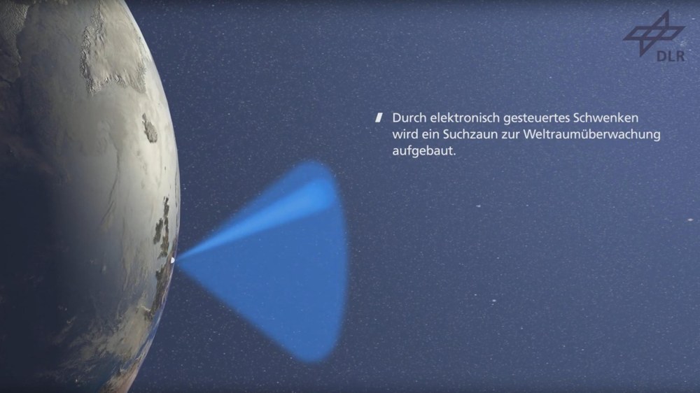 Mehr Sicherheit im Weltraum: Weltraumradar GESTRA (Animation)