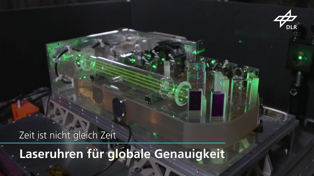 Video: Laseruhren für globale Genauigkeit