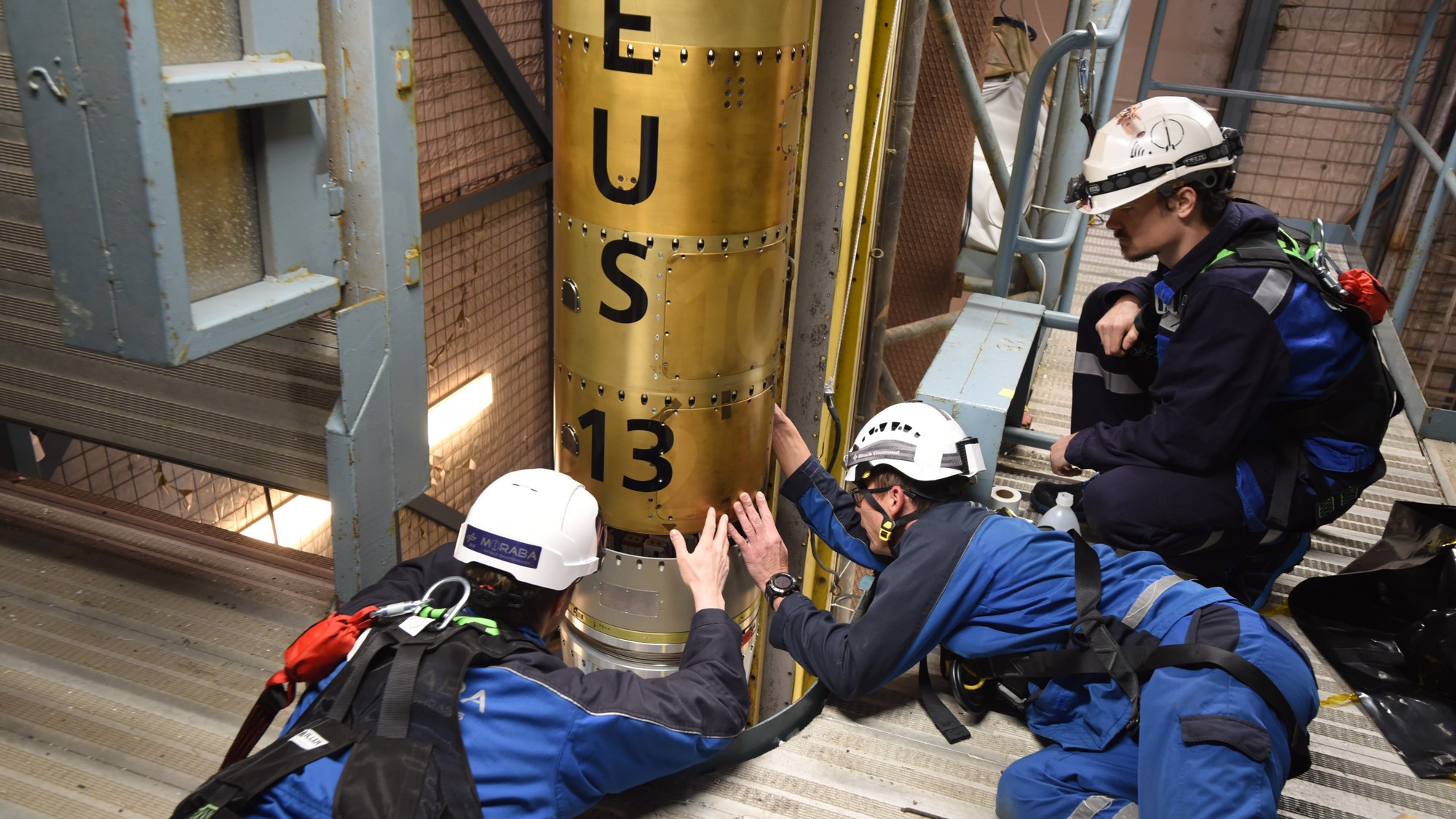 Making research possible - the team at DLR’s Mobile Rocket Base (MORABA).