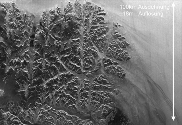 TanDEM-X ScanSAR Image