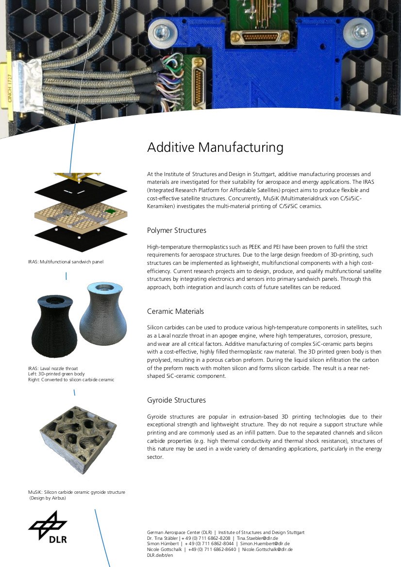 Handout additive manufacturing in IRAS