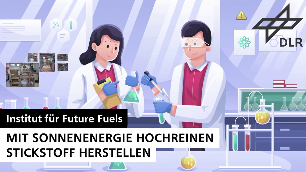 Video: DLR project SESAM – Producing high-purity nitrogen with solar energy