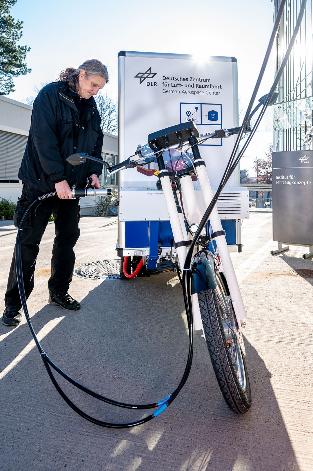 Fuel Cell Cargo Pedelecs refuelling