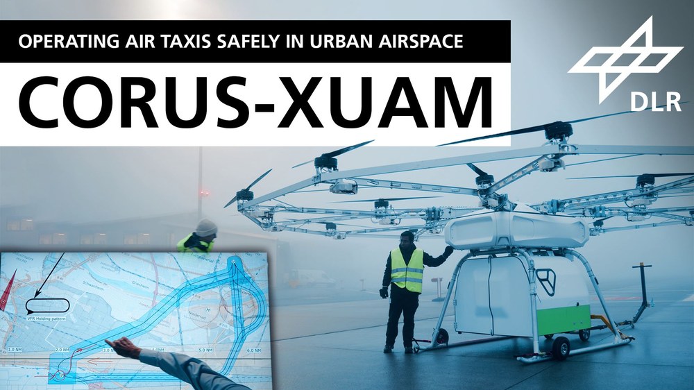 CORUS-XUAM: Operating air taxis safely in urban airspace