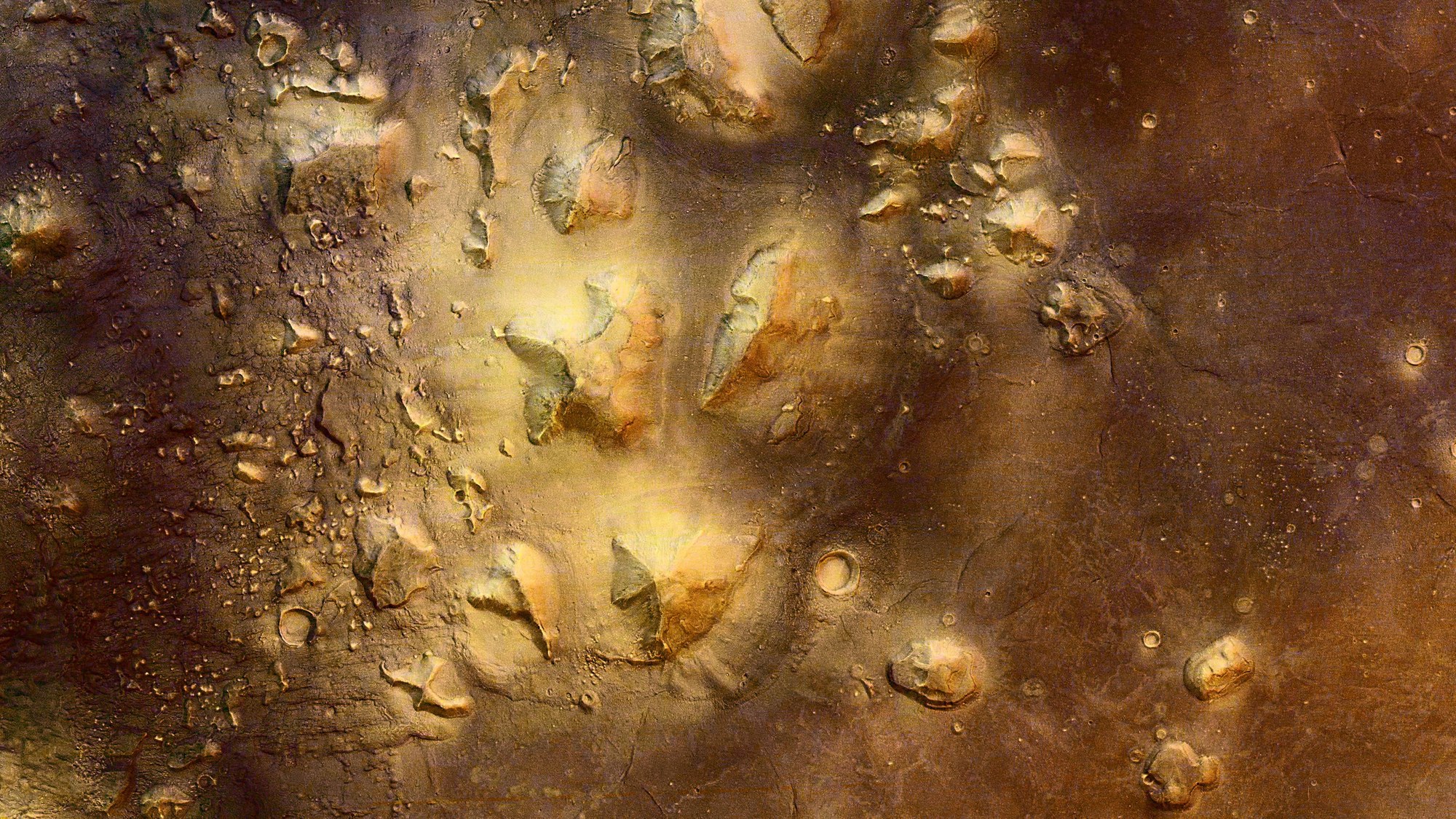 Cydonia-Region with the so-called 'Face on Mars'