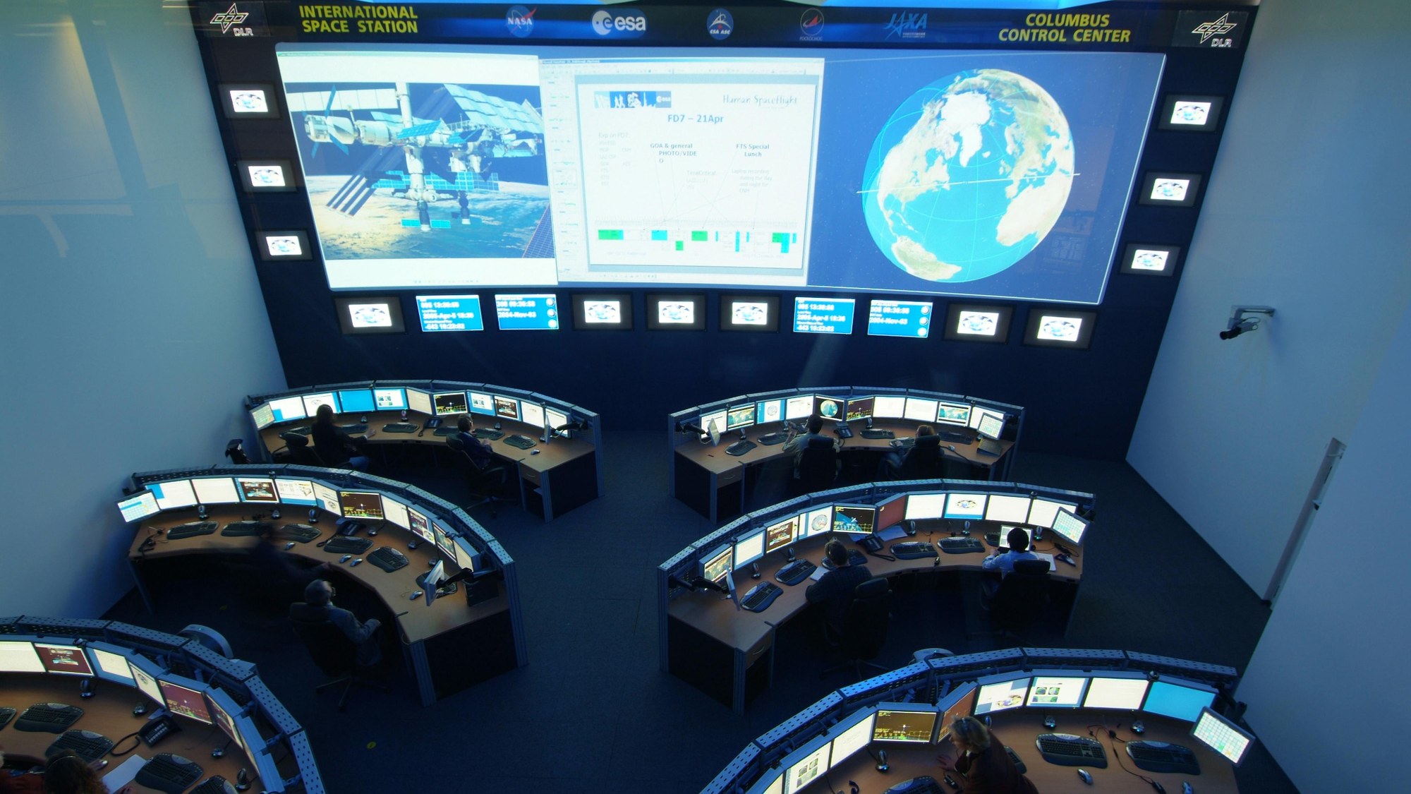 View into the Columbus Control Center