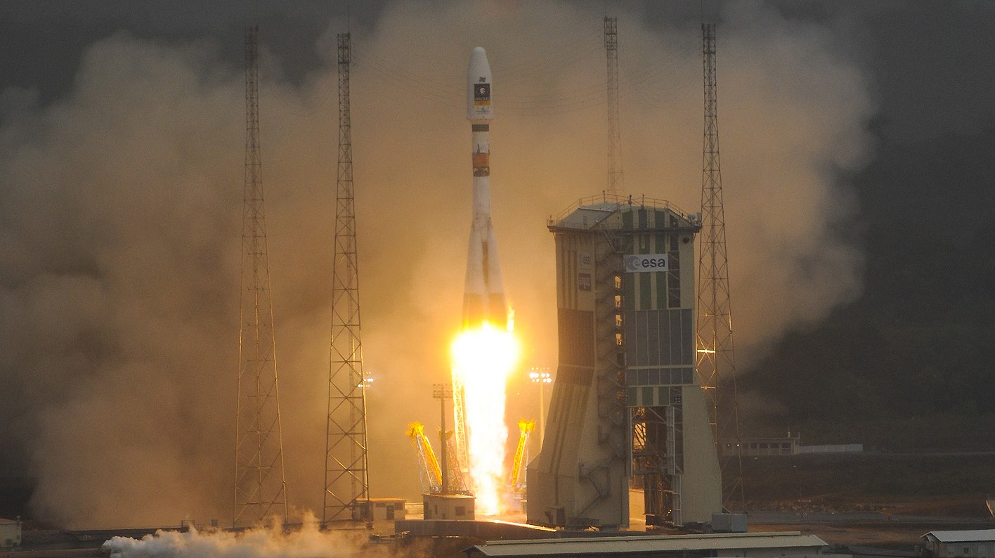 21 October 2011: launch of the first two Galileo satellites