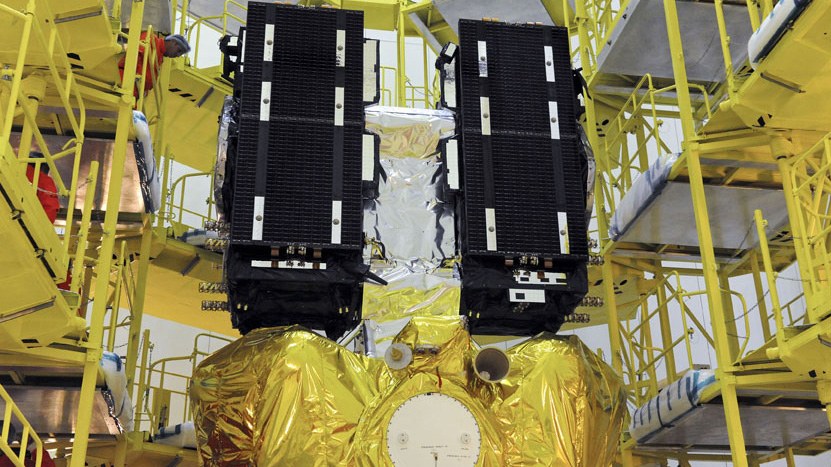 Galileo satellites on Fregat