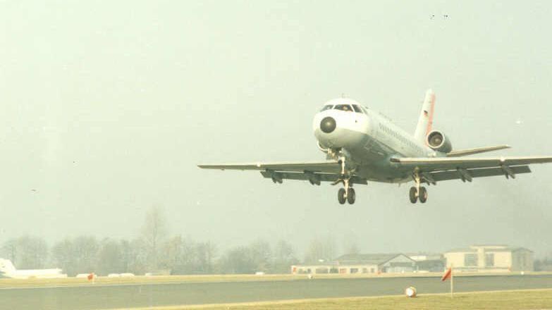 ATTAS on 19 February 1985 - without its nose boom