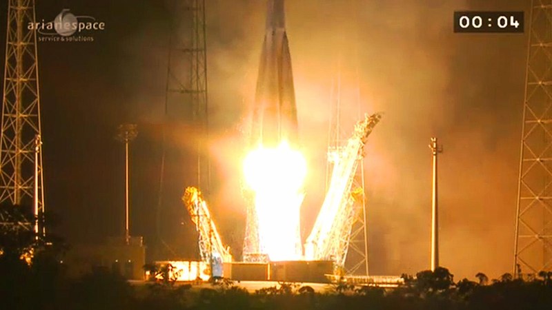 Launch of the Gaia space observatory on 19 December 2013