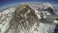Erstmals Flug mit Motorsegler und 3D-Kamera am Mount Everest