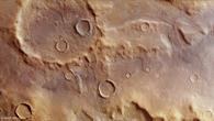 Die abwechslungsreiche Landschaft der Hellespontes Montes auf dem Mars