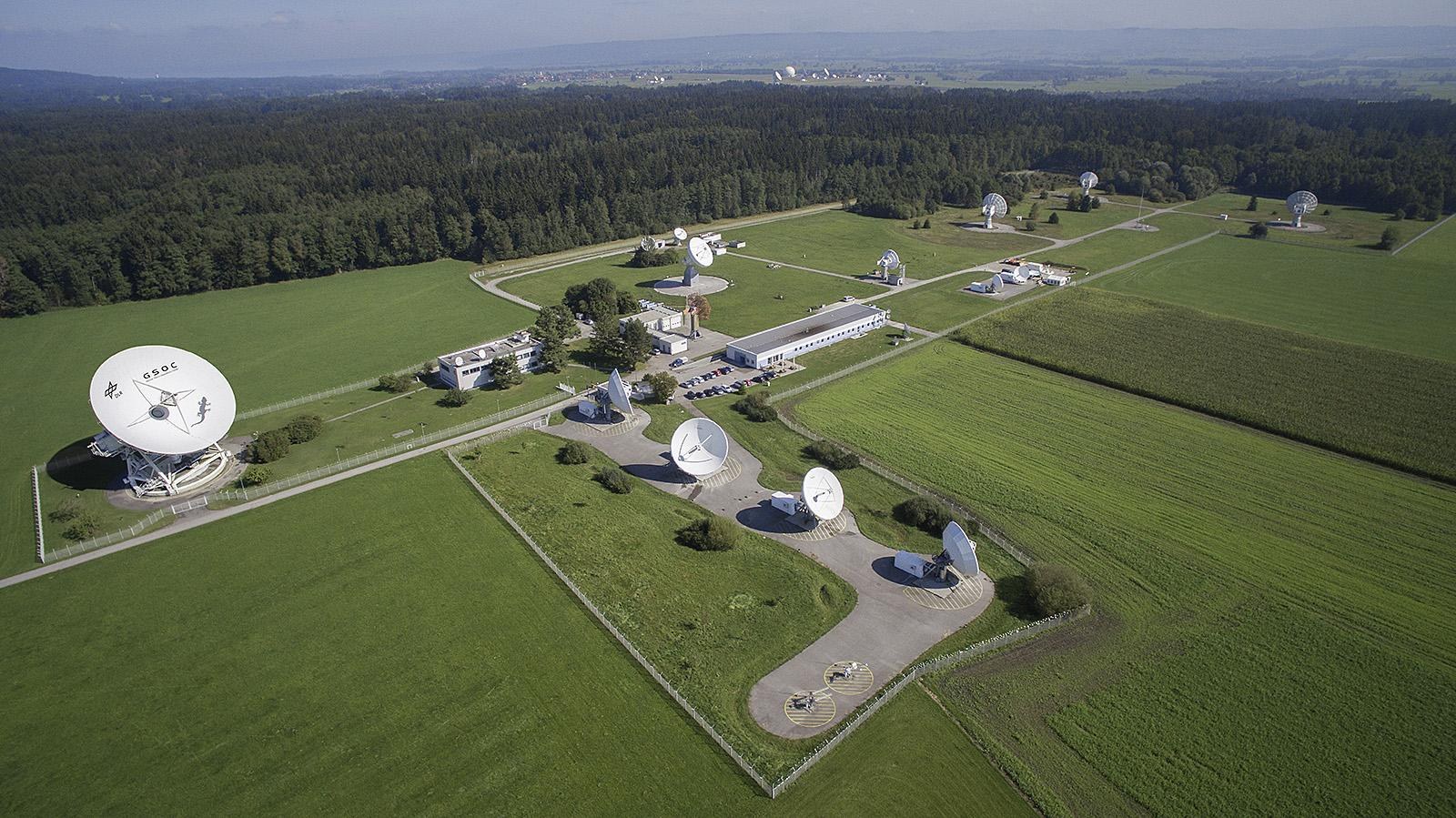 Aerial image of the facility in Weilheim