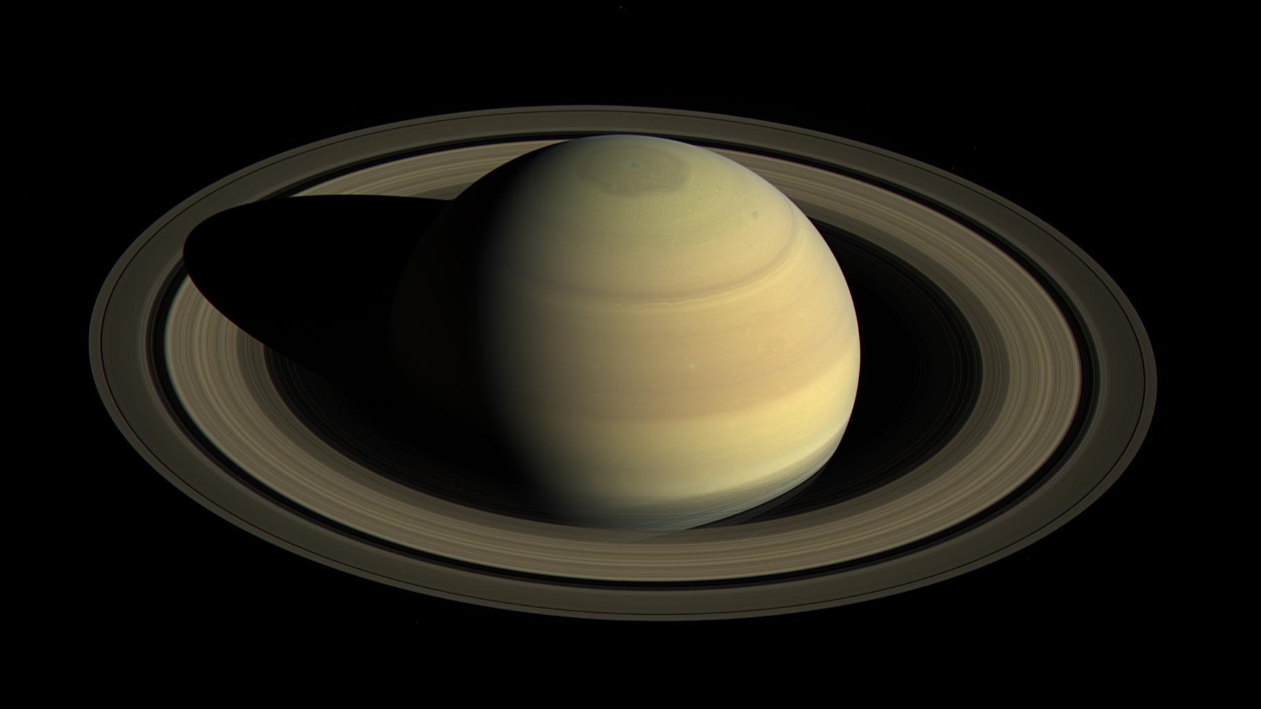 Saturn - as research object and aesthetic eye-catcher