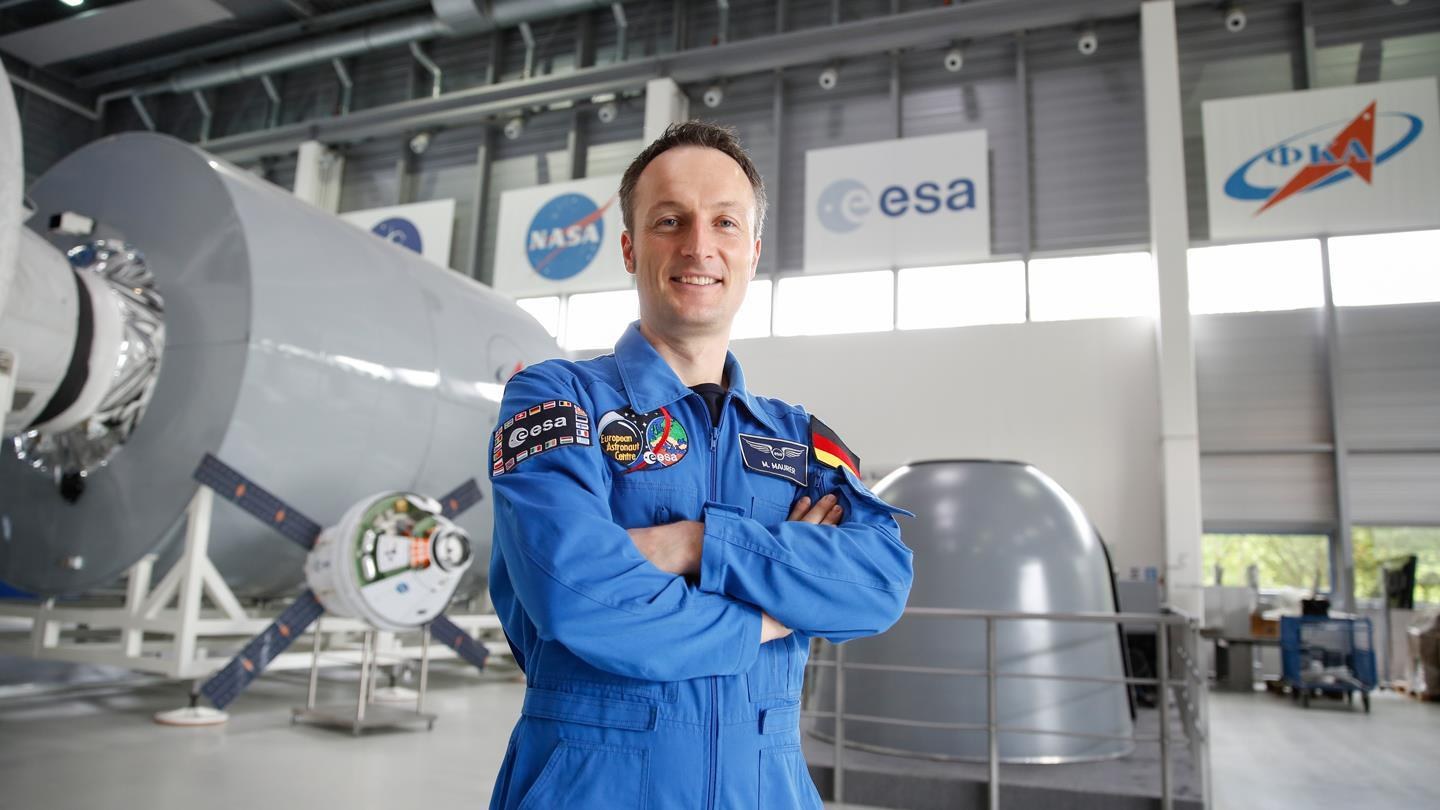 ESA astronaut Matthias Maurer