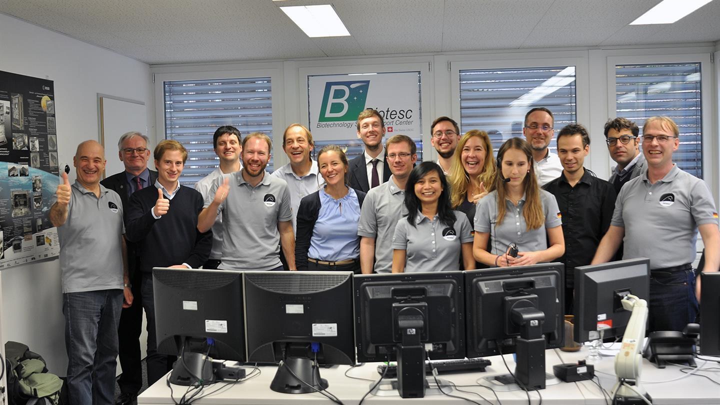 The CIMON team at the BIOTESC User Support Center at the Lucerne University of Applied Sciences and Arts