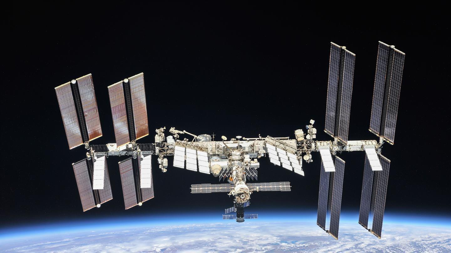 The International Space Station in October 2018