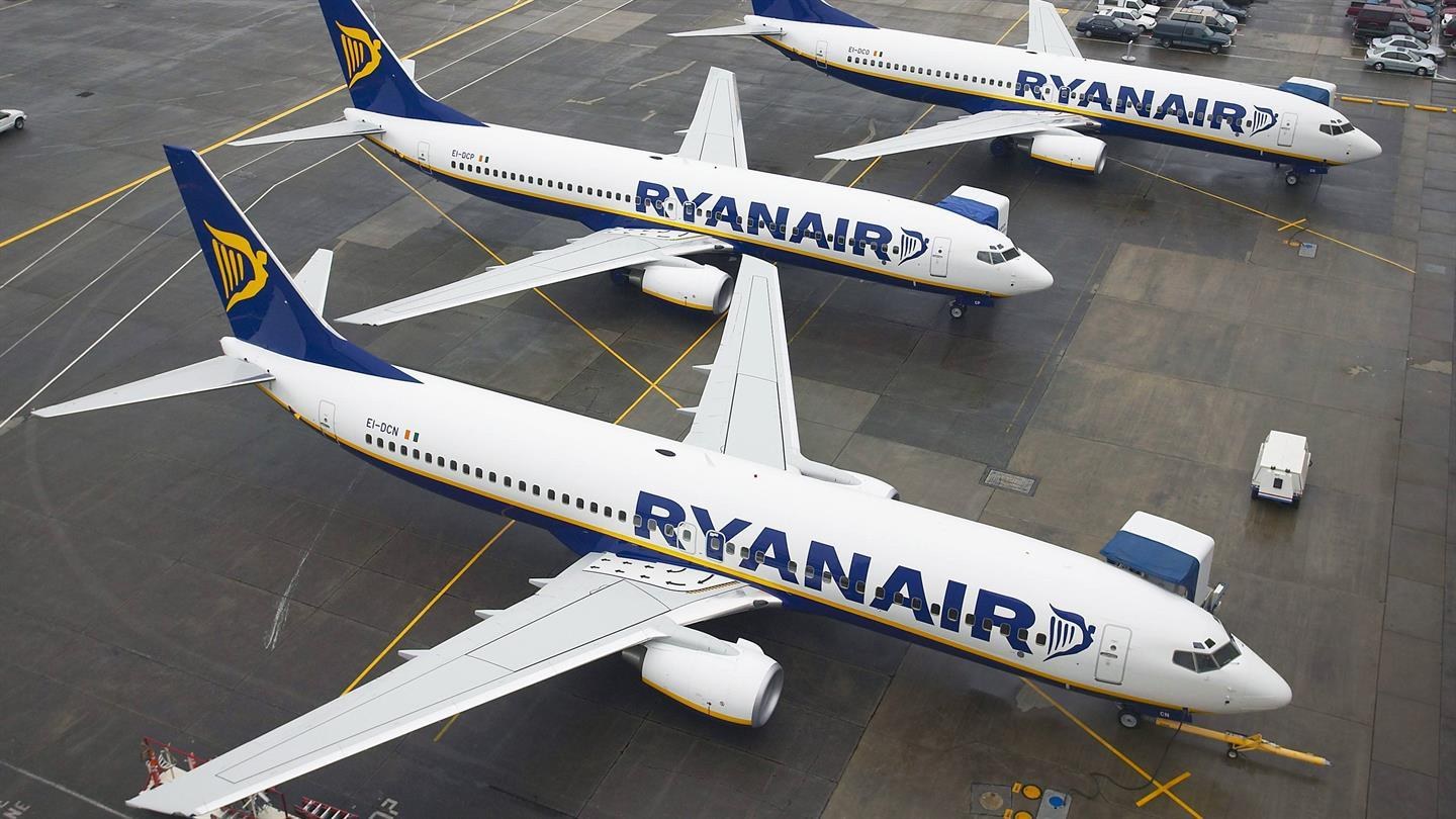 Ryanair fleet of Boeing 737 aircraft