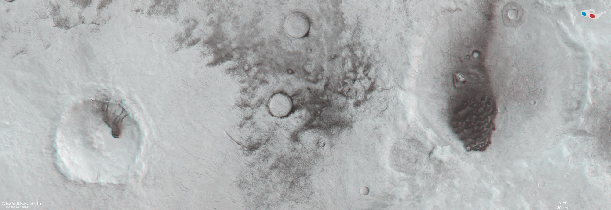 3D view of part of Chalcoporos Rupes