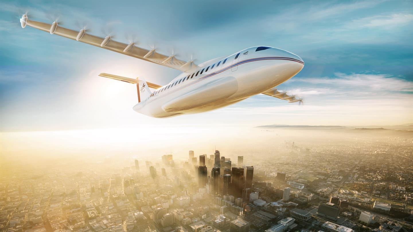 Electric flight – emission-free, with a new look and quieter