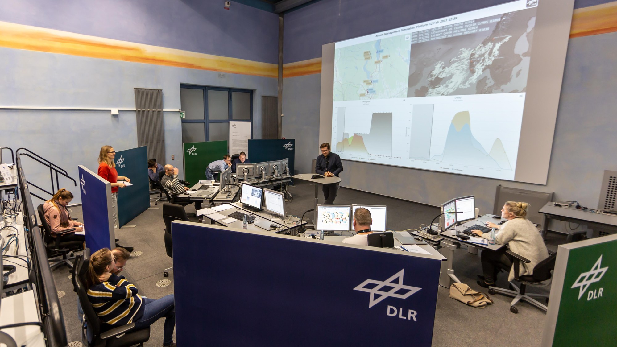 DLR Airport and Control Center Simulator