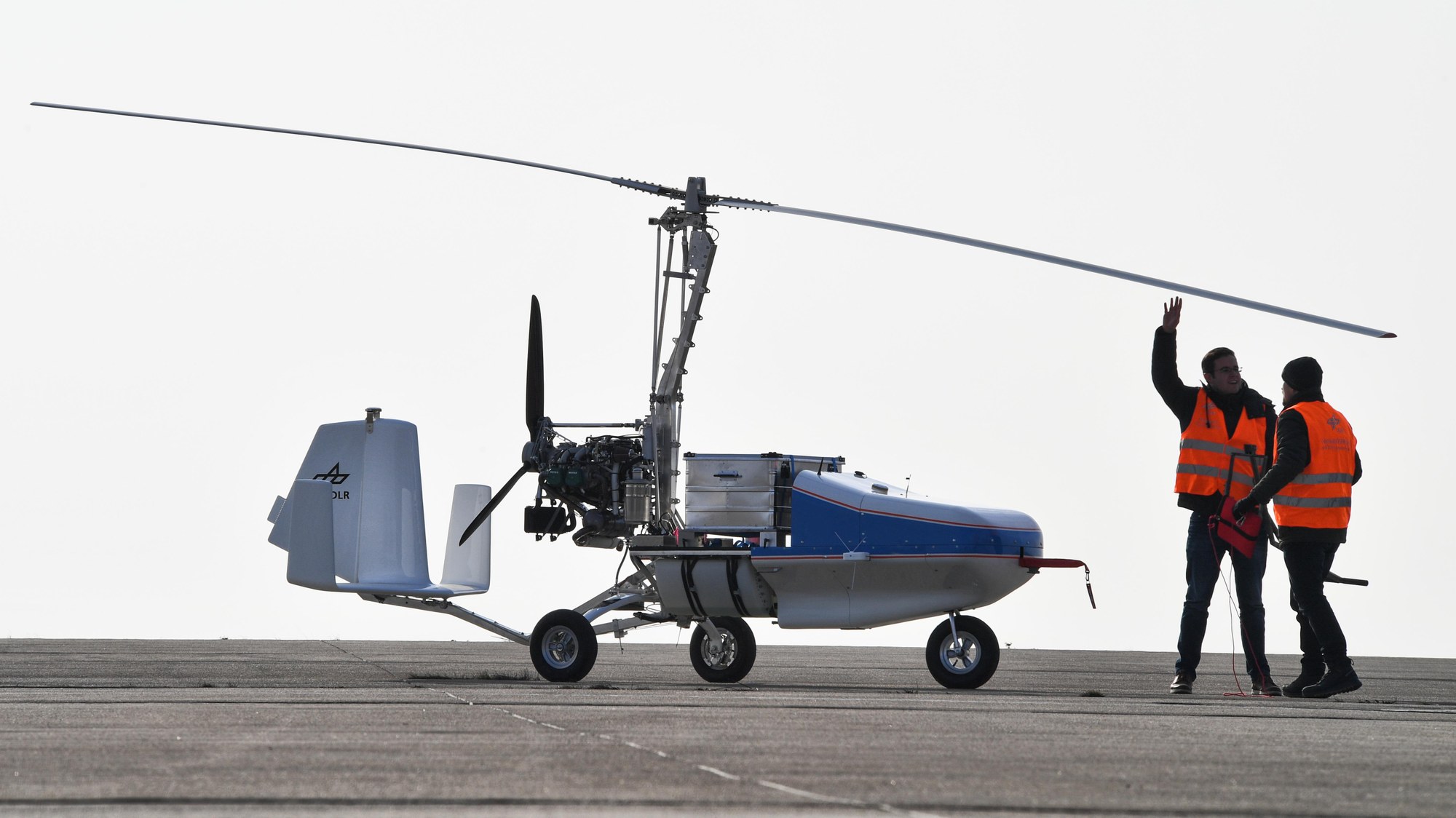Gyrocopter test platform