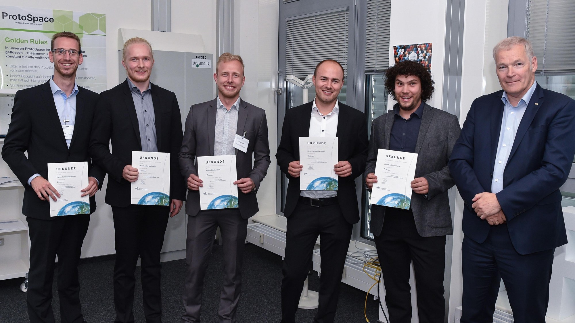 The team from the University of Stuttgart won the NASA/DLR Design Challenge