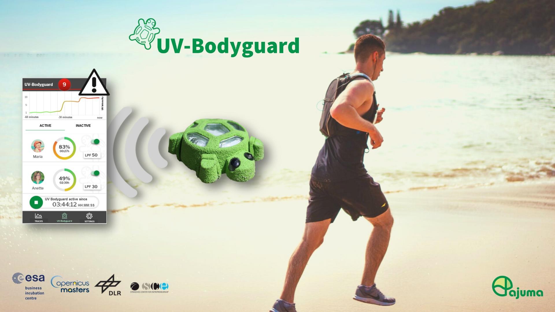 UV-Bodyguard by ajuma – also avoiding sunburn during sports