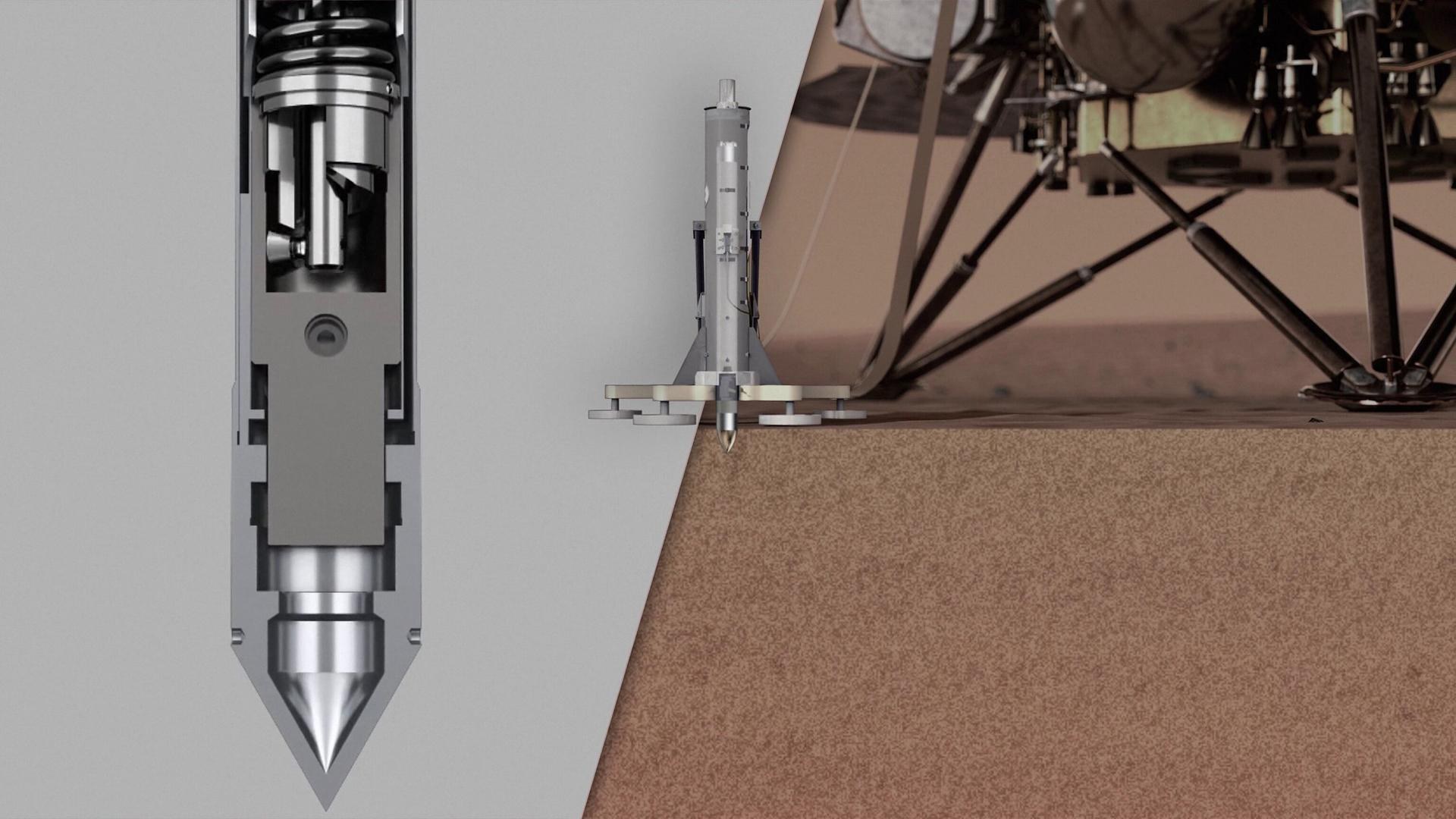 Hammer mechanism of the DLR Mars 'Mole'