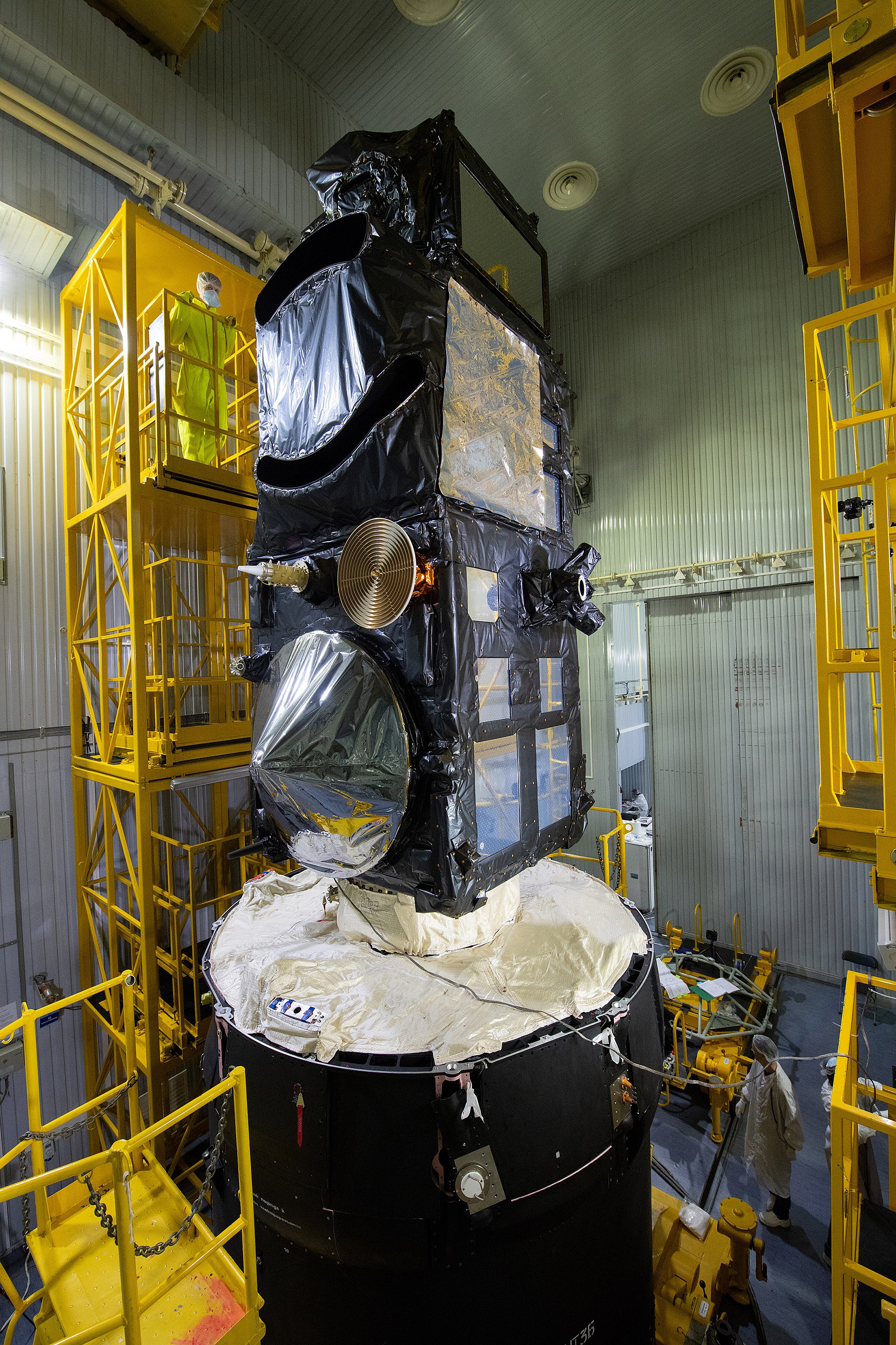 Sentinel-3B satellite on Rockot upper stage