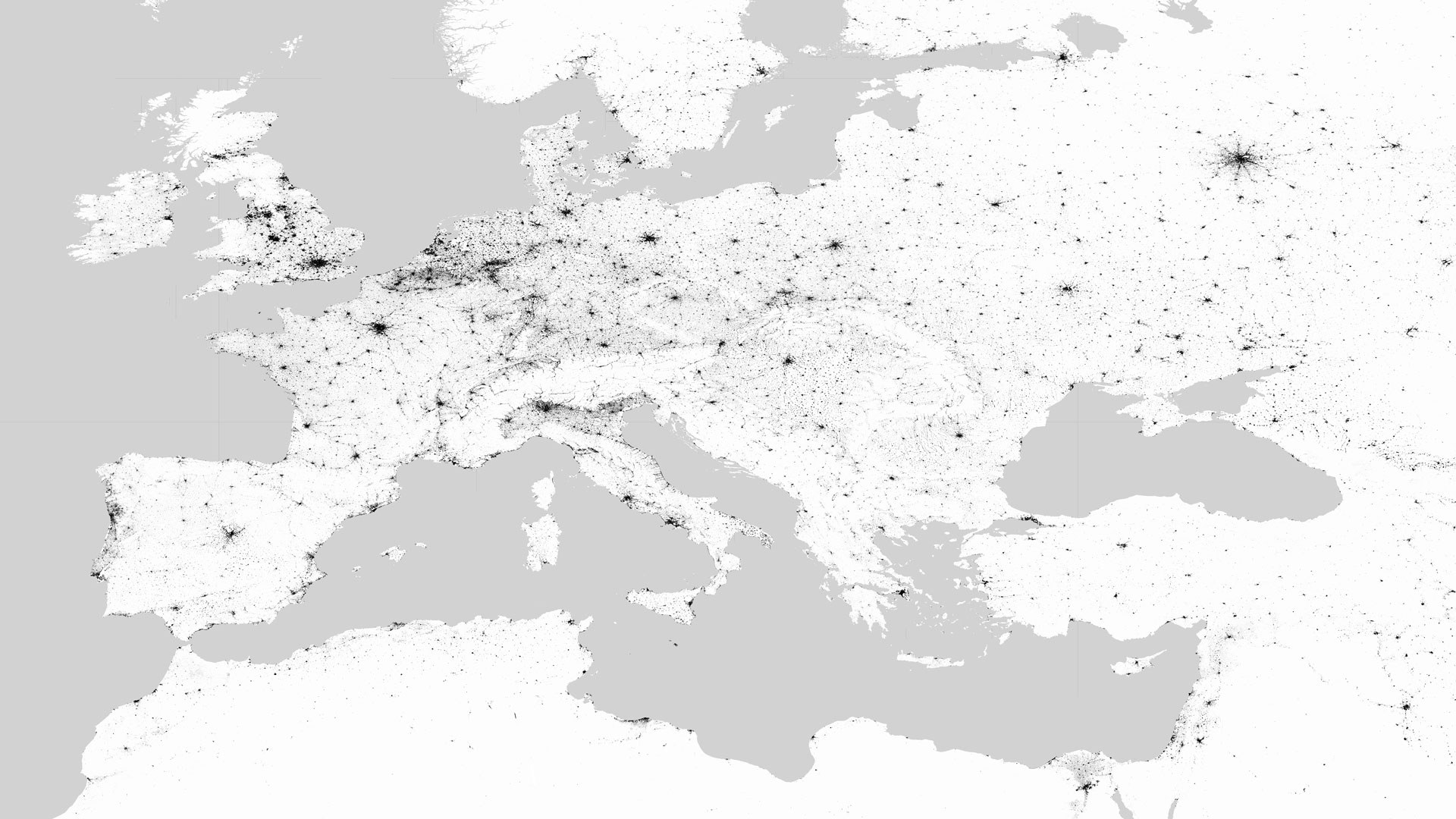 Global Urban Footprint - Europe
