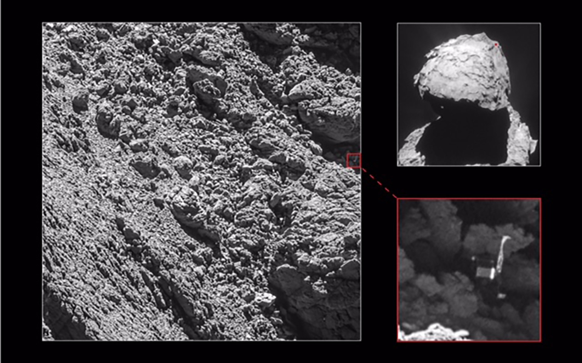 Near the end of the mission: Philae found!