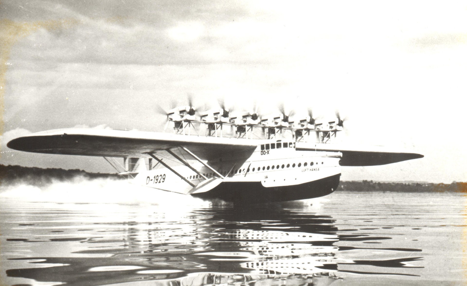 The Dornier X luxury seaplane
