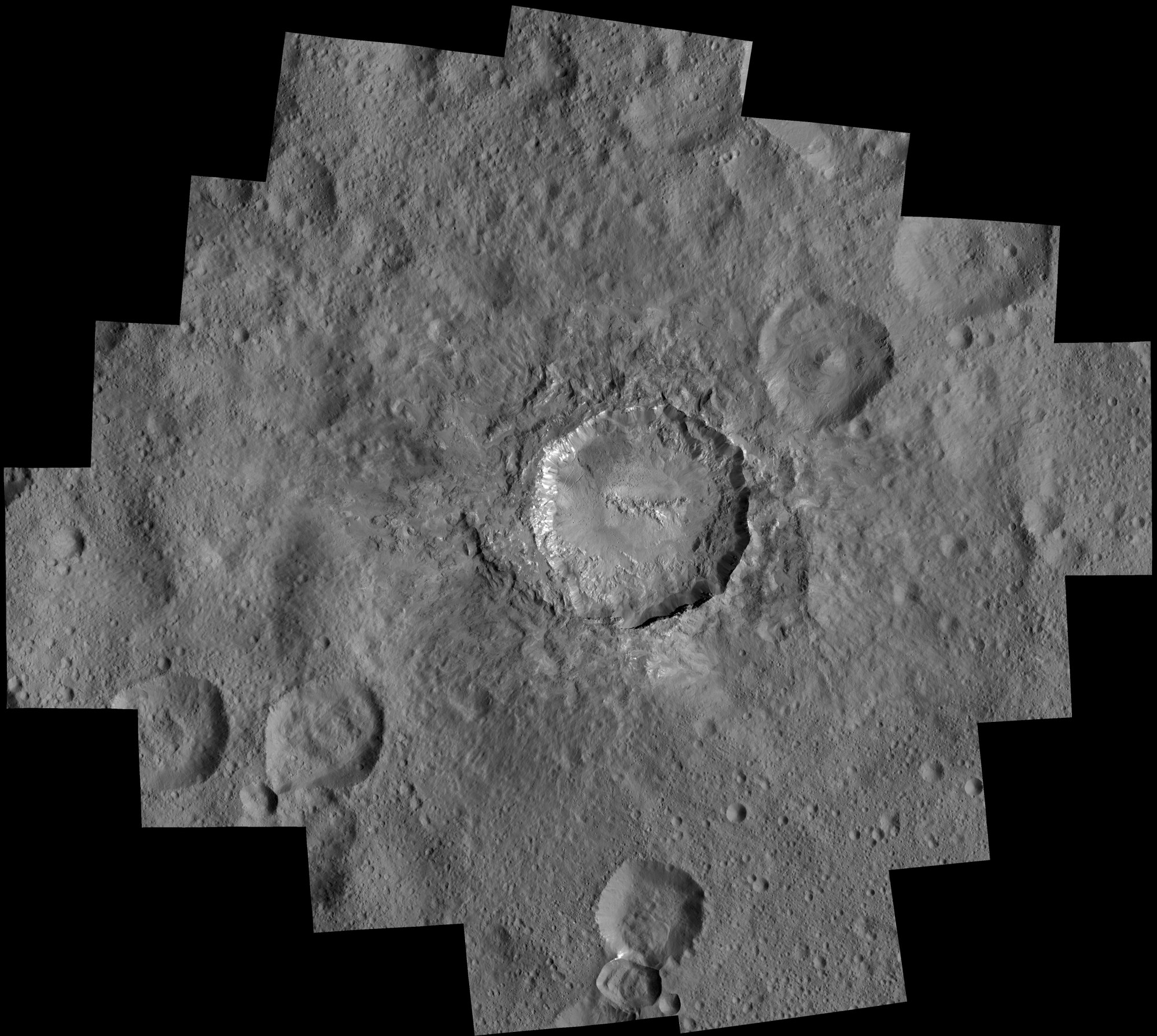 The Haulani crater on Ceres