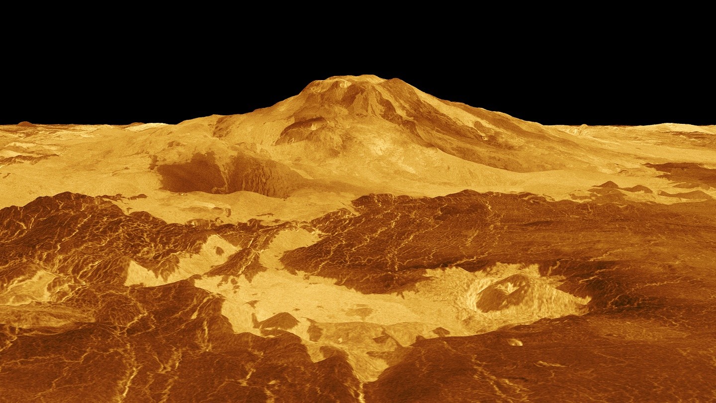 Venus – the volcanic planet