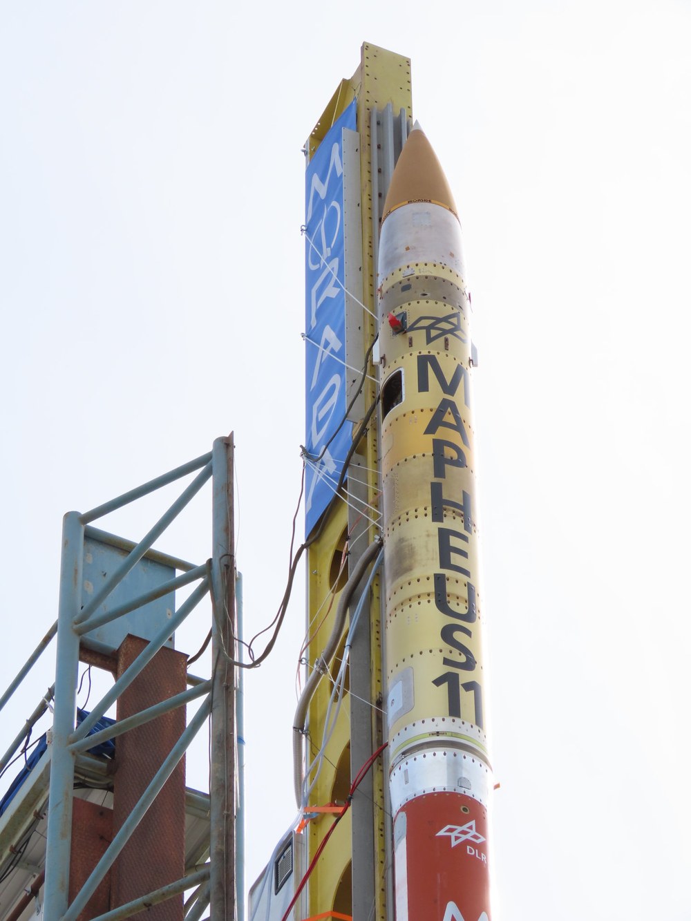 DLR MAPHEUS 11 sounding rocket