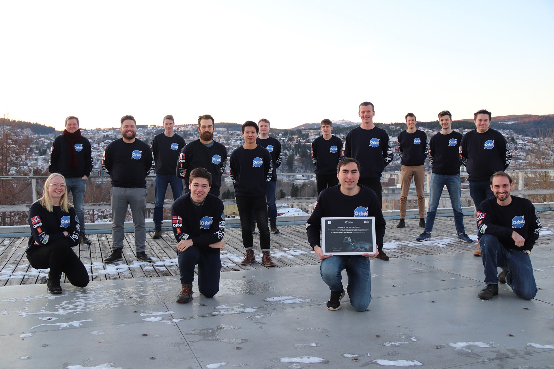 Winners of the First Payload Contest for the maiden flight of the German Spectrum microlauncher: The Norwegian University of Science and Technology, Trondheim