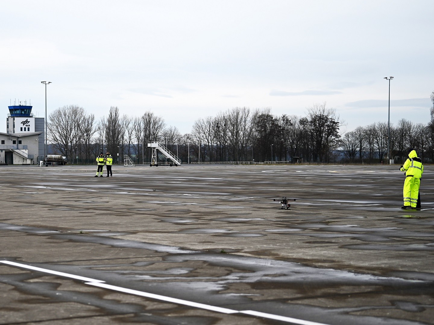 Preparation of the City-ATM flight tests at Cochstedt Airport