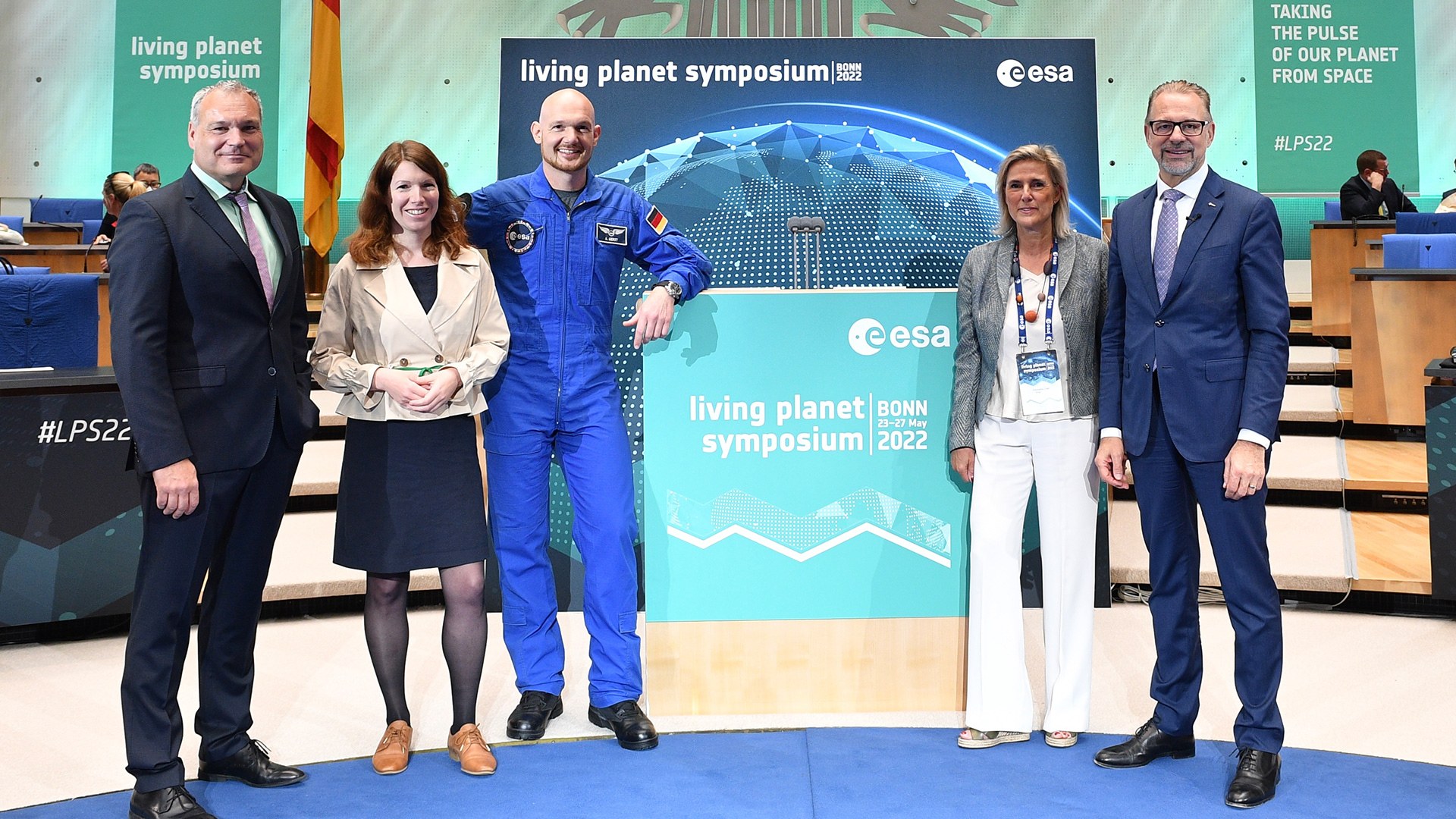 The ESA and DLR Living Planet Symposium opened on 23 May 2022