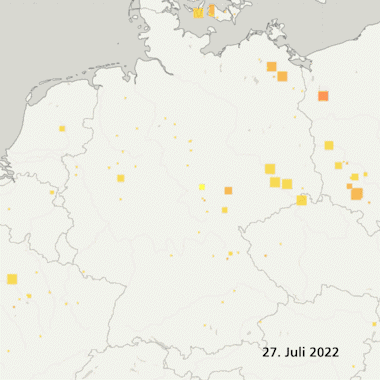 Fires in Germany from 27 July to 5 August 2022