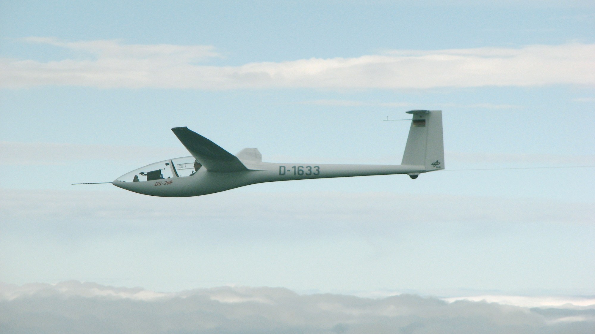 DG 300-17 high-performance glider