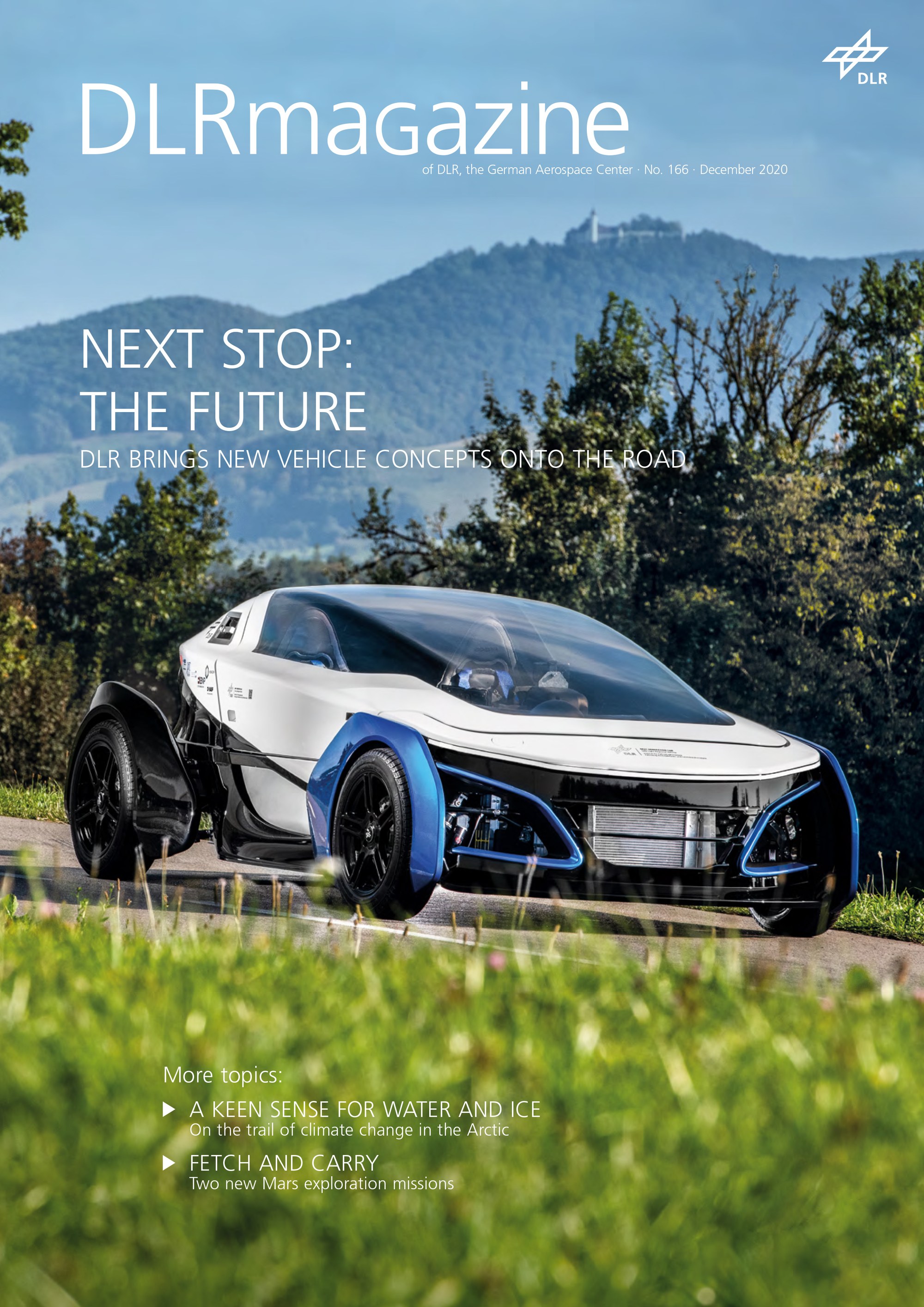 Preview image: DLRmagazine 166 – Next stop: the future