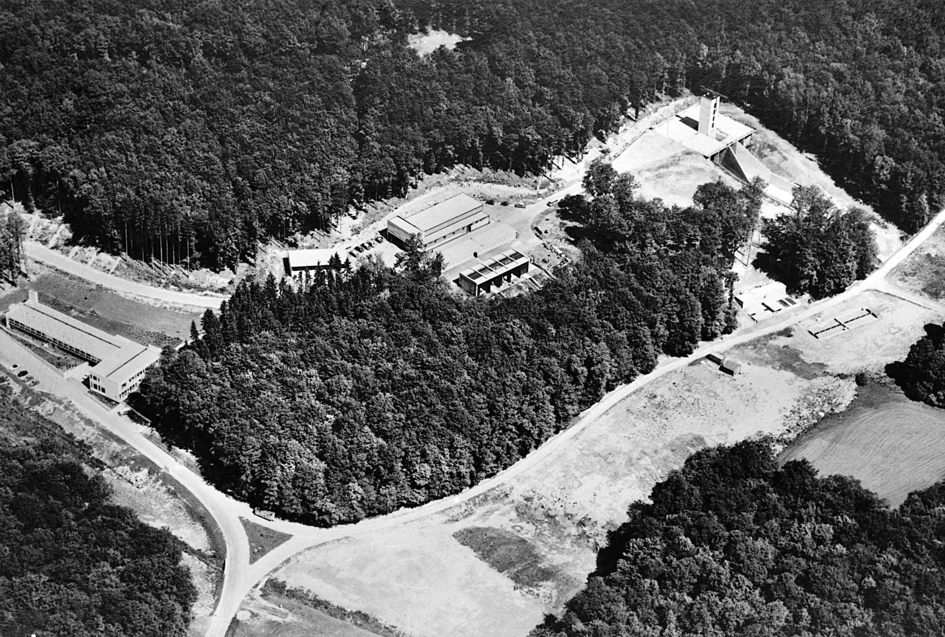 DLR site Lampoldshausen air photo from the year 1962