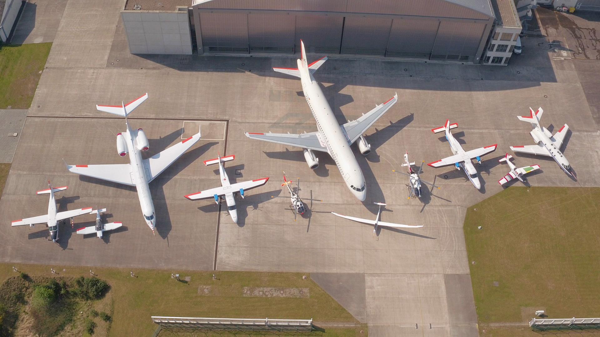 DLR - The DLR fleet of research aircraft at a glance
