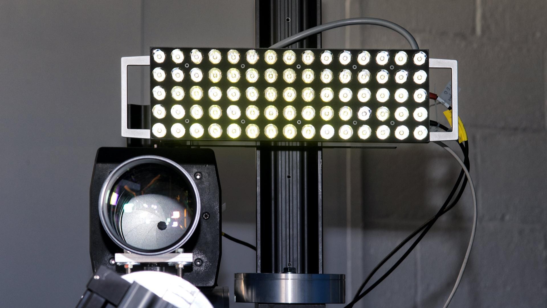 Camera system and LED illumination