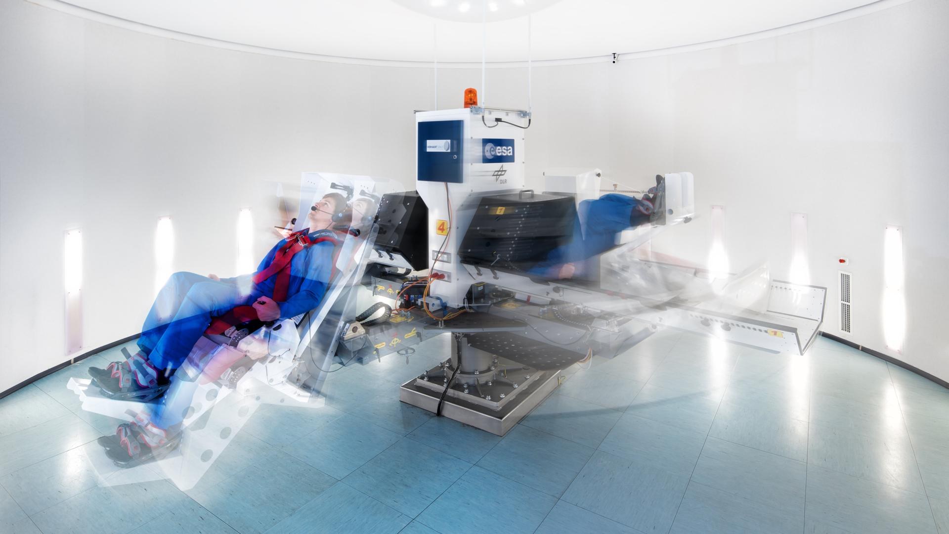 ESA's short-arm hu­man cen­trifuge at :en­vi­hab